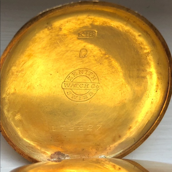 Zenith RARE Antique 1910 Men's Watch - Picture 3 of 8